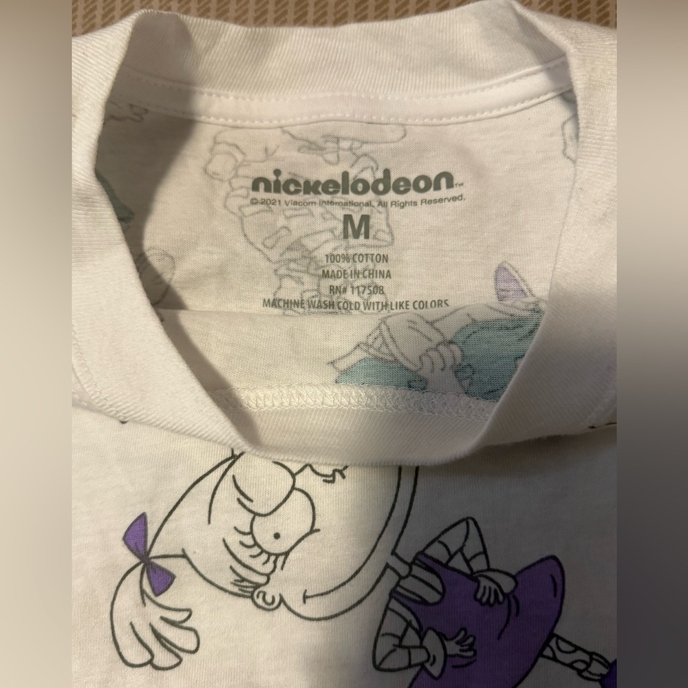 Nickelodeon Retro Vintage Rugrats Graphic Crop Tee - Picture 4 of 4